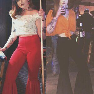 Red & Black Bell Bottom Bundle